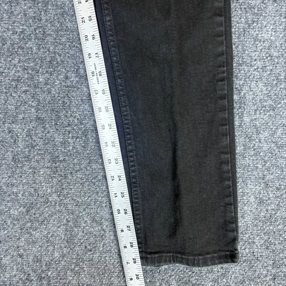 Levi's 511 Jeans Mens 32x29.5 Black Denim Cotton‎ Stretch Slim Fit Straight Leg
